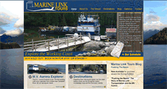 Desktop Screenshot of marinelinktours.com